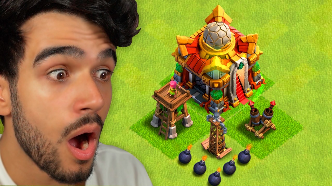 Recuperei meu CV16 ULTRA NOOB do Clash of Clans e...