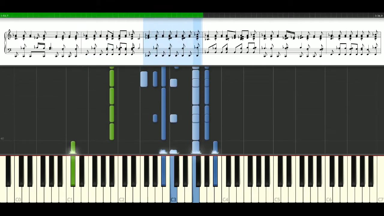 Linkin Park - In pieces [Piano Tutorial] Synthesia