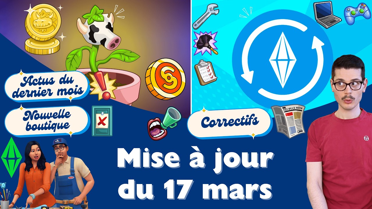Mise &agrave; jour du 17 mars 2026 + nouvelle boutique + actus du dernier mois 🔔