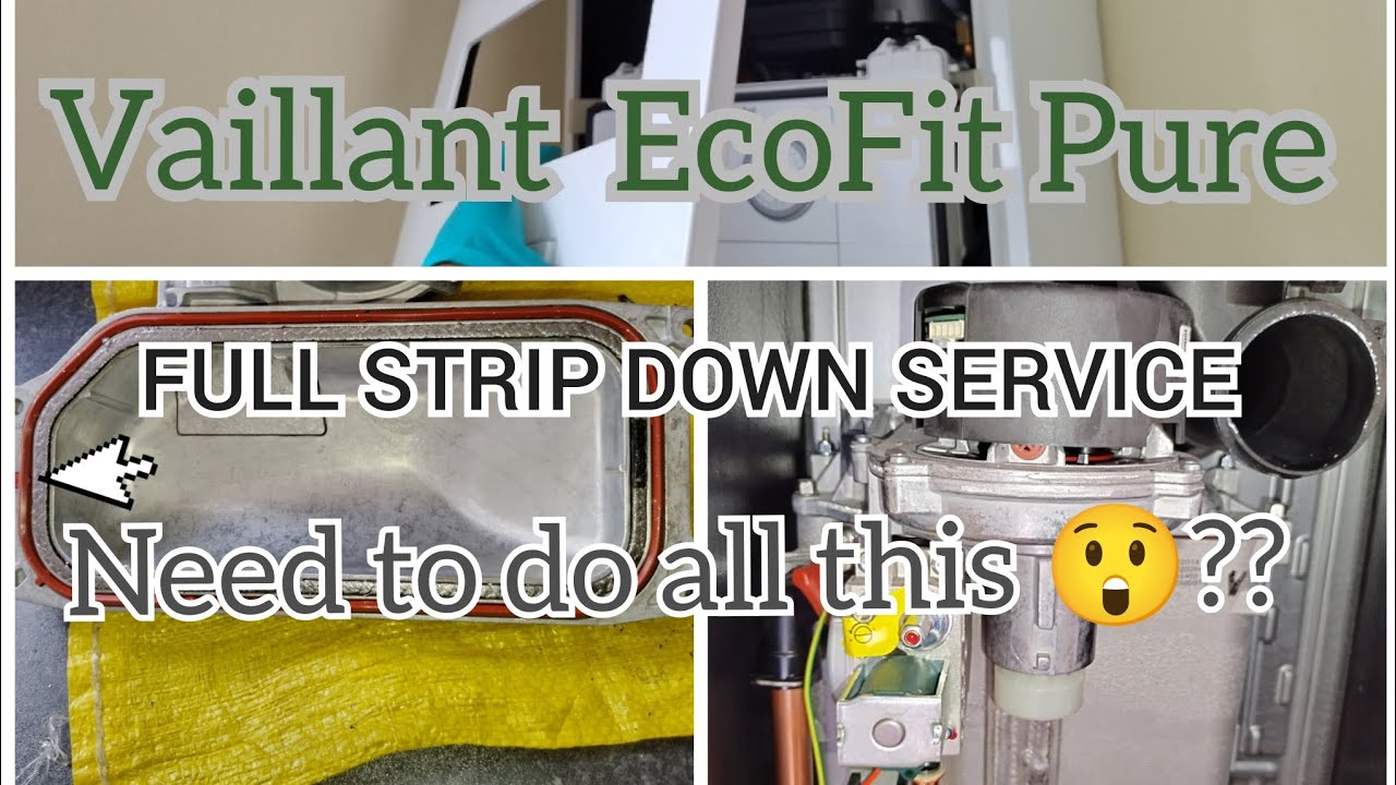Vaillant EcoFit Pure. Полный демонтаж. Нужно всё это сделать😲?