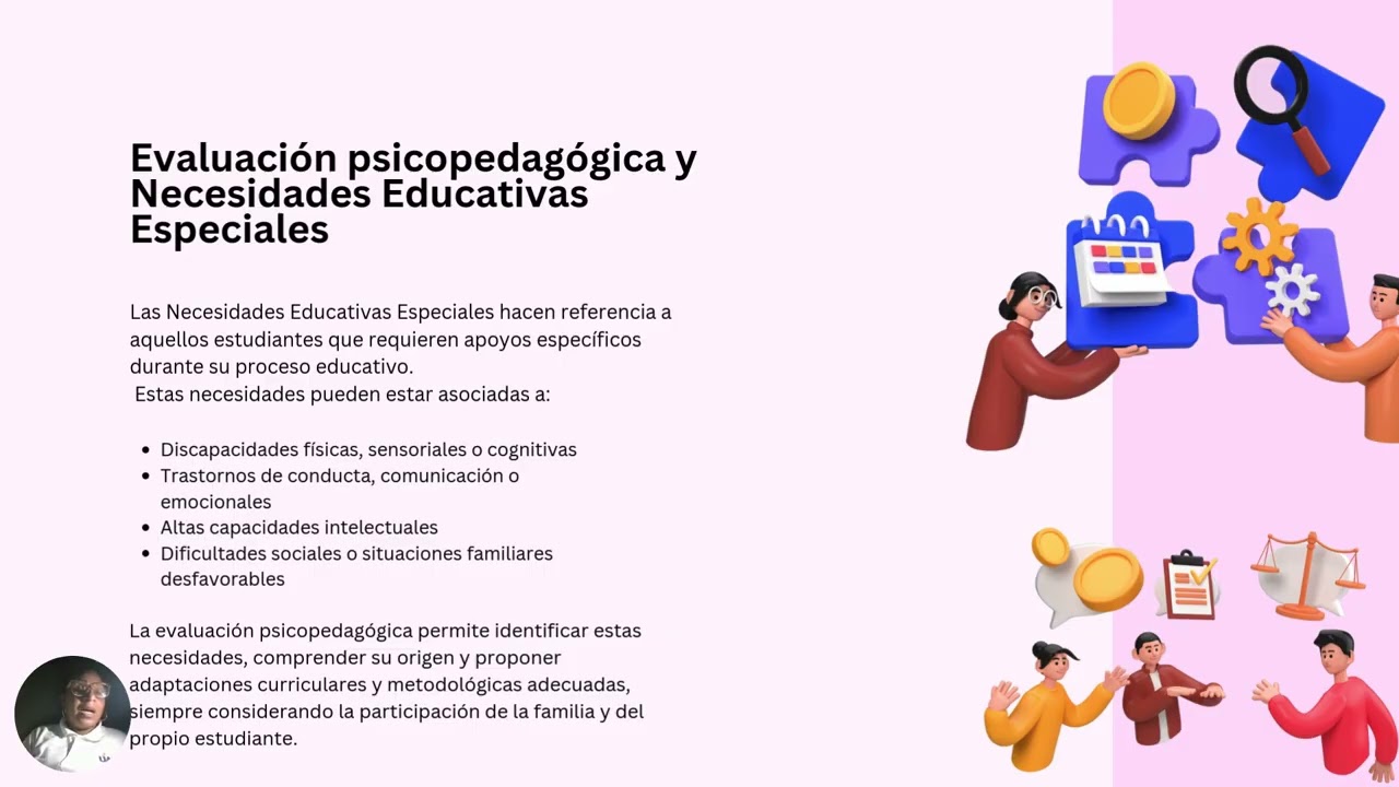 Ova sobre evaluación psicopedagógicas