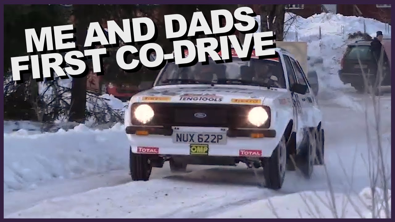 Co-driving for my Dad!