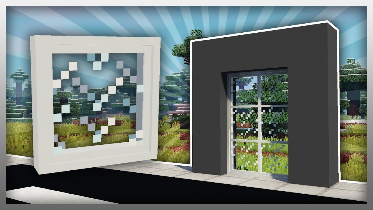 ✔️ MrCrayfish's Furniture Mod: Modern Window (The Modern Update)