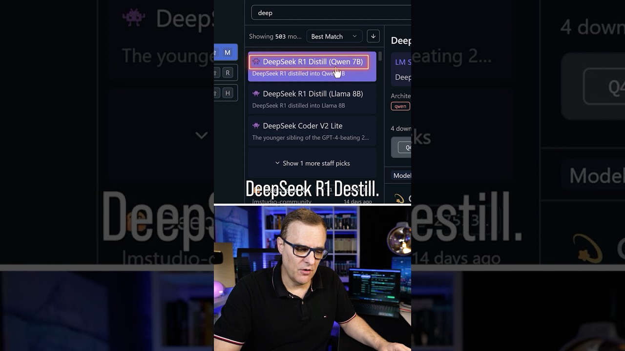 DeepSeek & Dolphin: Private & Uncensored Offline Local LLMs #shorts #deepseek #dolphin #ai
