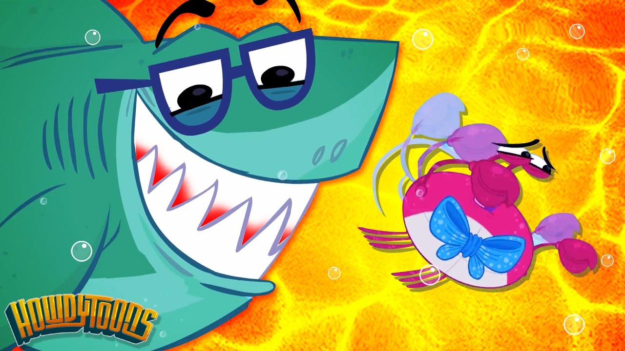 Baby Shark Song | Faster Baby Shark Faster! | Original Baby Shark | Songs for Kids from Howdytoons