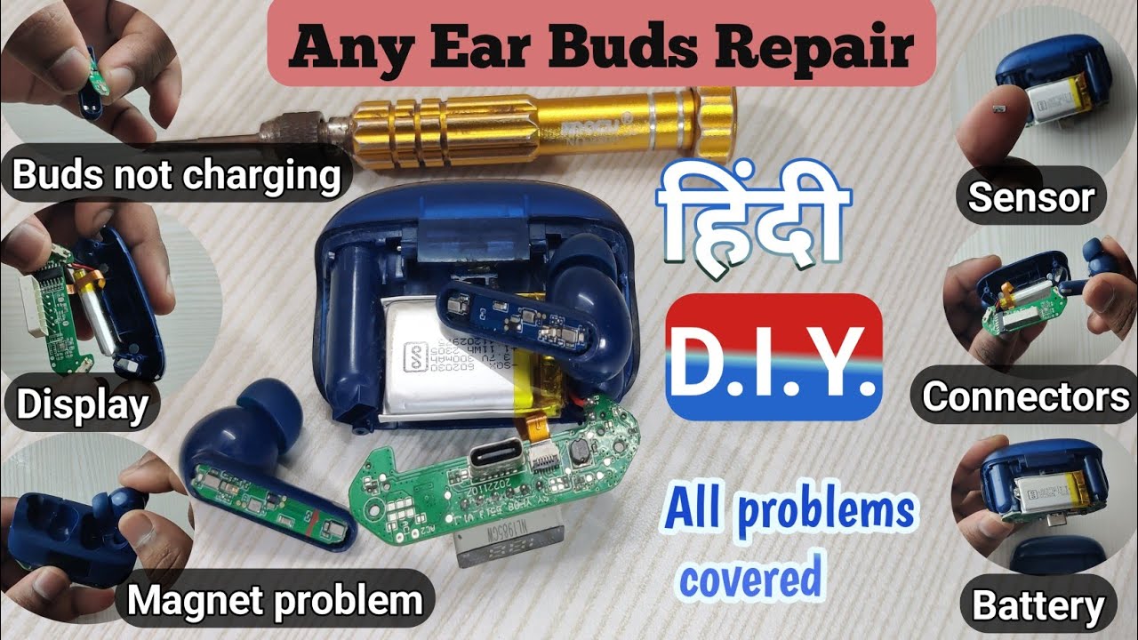 How to Repair Any EarBuds | DIY | All problems #diy #mobilerepairing #tech