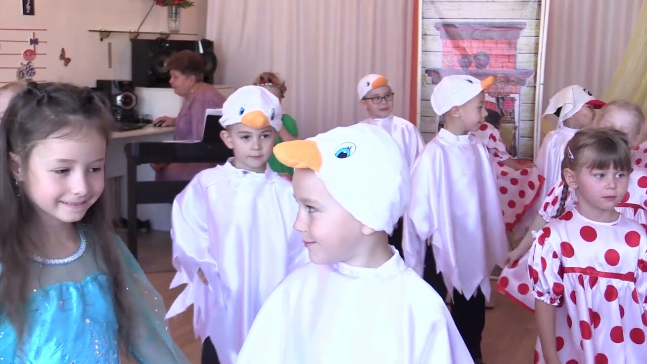 Гуси лебеди 2 ч. МБДОУ N53, старшая группа. Музыкальный руководитель Ковалева Т.Г.