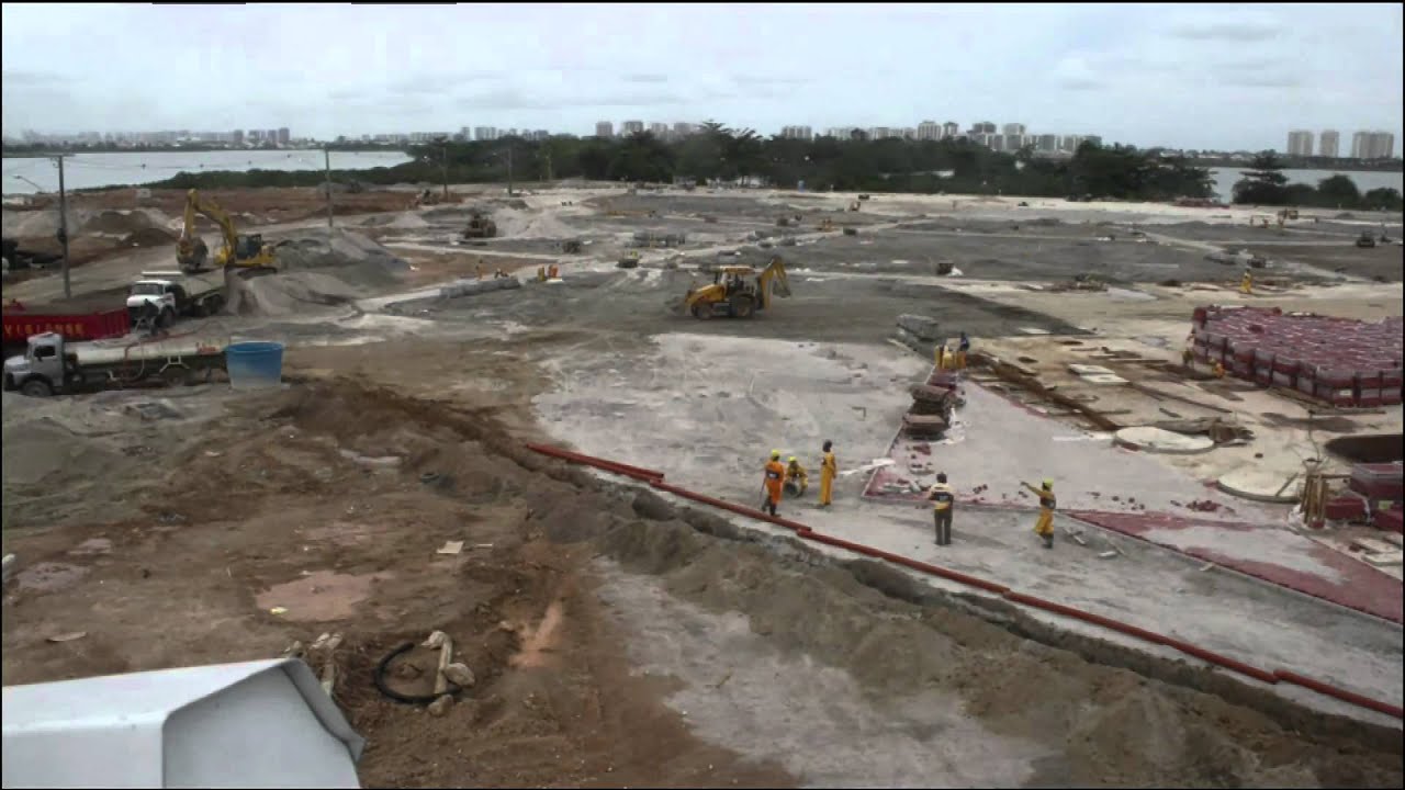 Timelapse - Confira a evolu&ccedil;&atilde;o das obras da Cidade do Rock