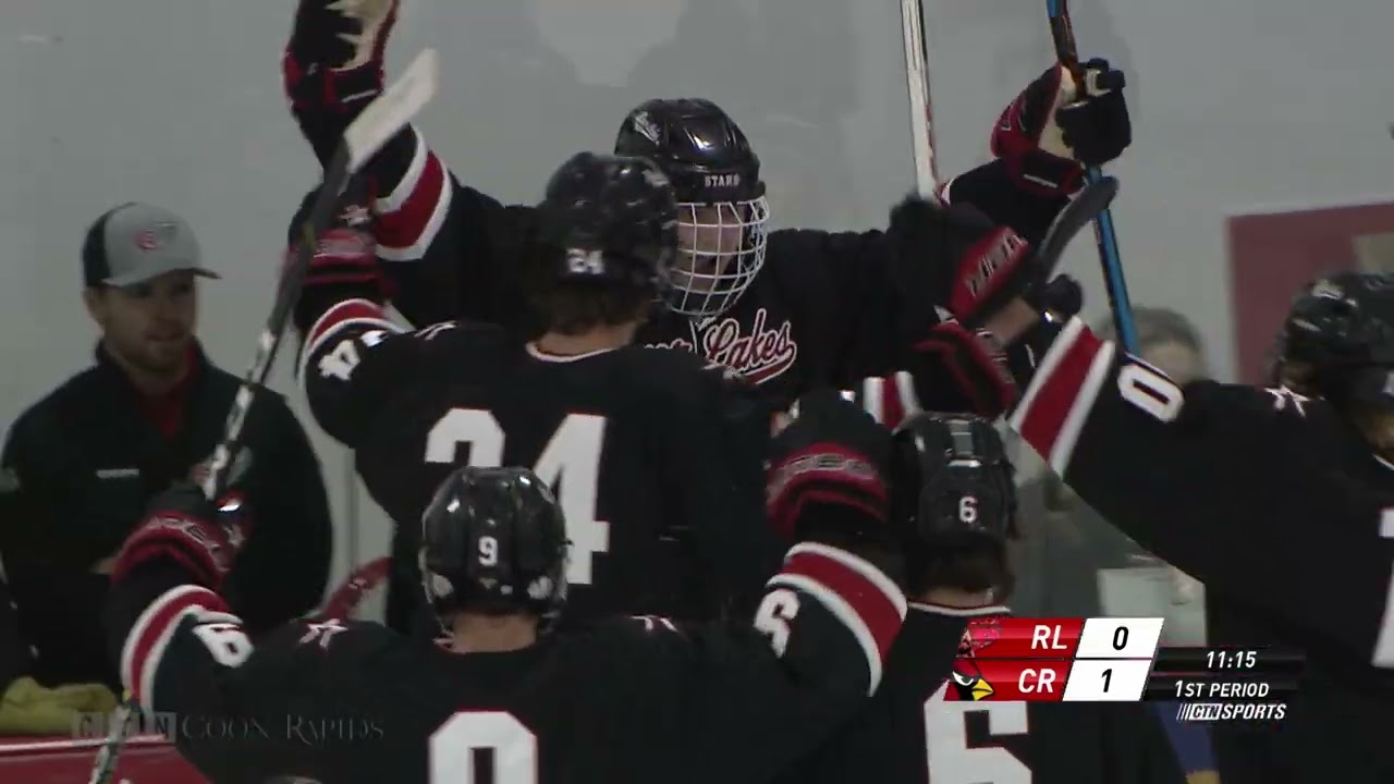 Boys Hockey: Coon Rapids vs River Lakes 11.26.22 (Full Game)