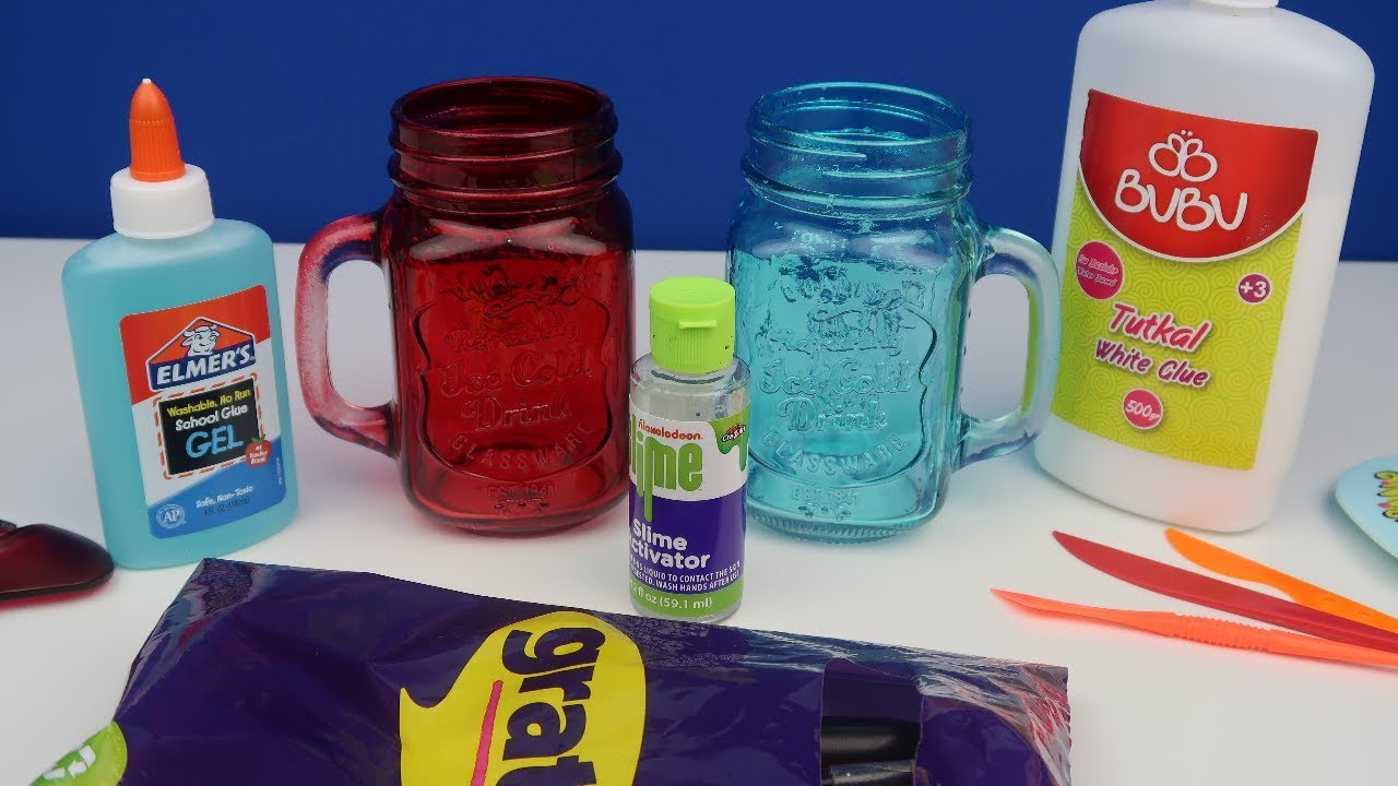 Yeni Slime Eski Çöplük Malzemelerden! Renk Kavanozdan Nasıl Çıkarsa Slime Challenge Bidünya Oyuncak