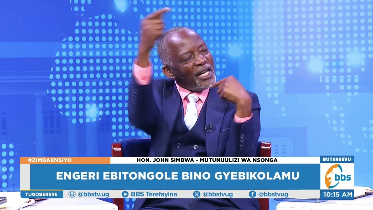 Engeri enkola ya Mwana waani mu kugaba emirimu  gyemazeewo ebitongole bya gavumenti - Hon. Ssimbwa
