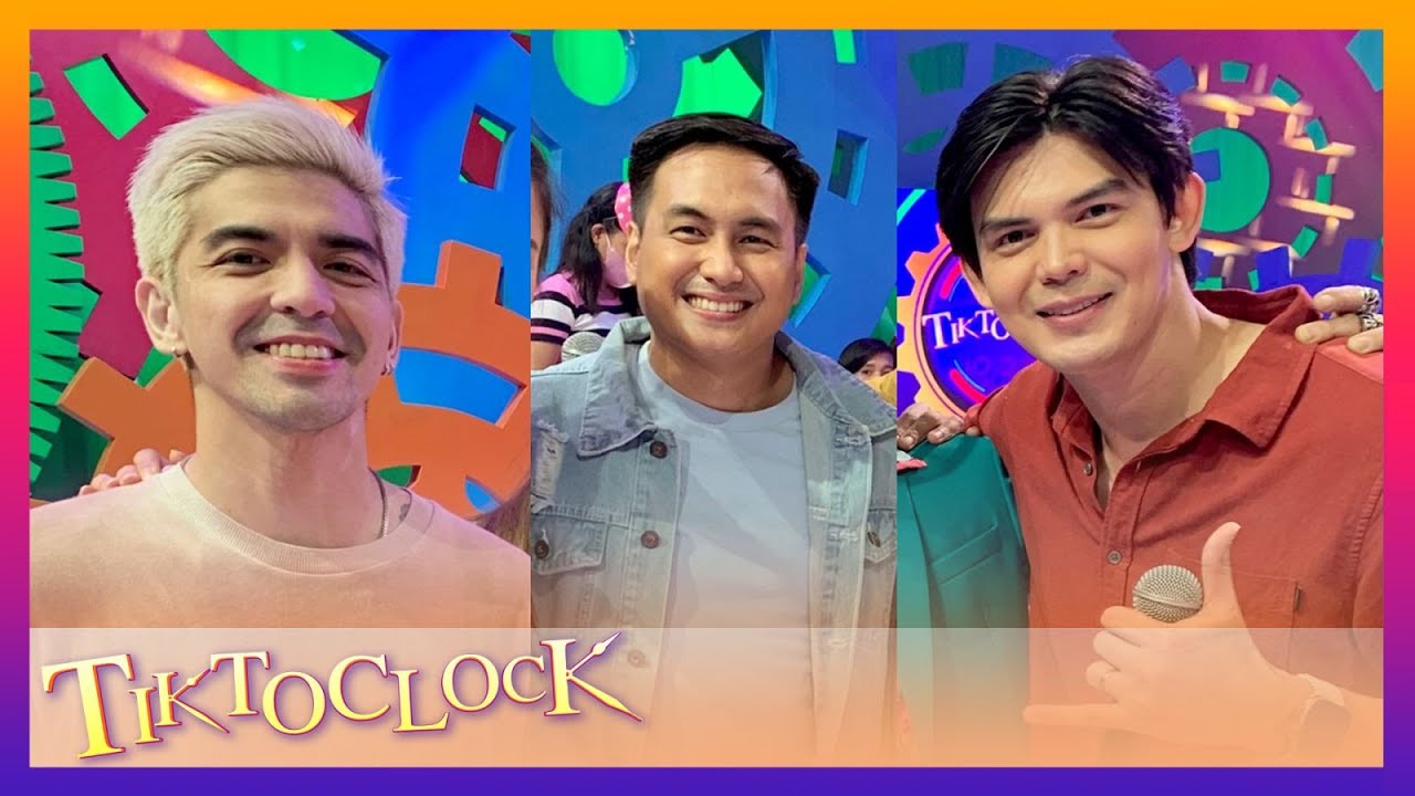 Step into the rhythm with Rainier Castillo, Dion Ignacio, Mark Herras & Nadine Samonte | TiktoClock