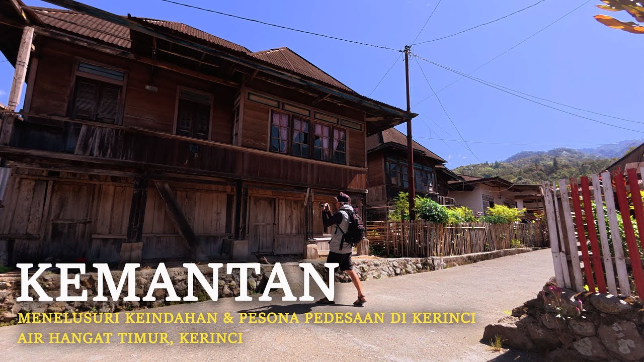 DESA KEMANTAN | Ketika Jalanan Desa Menjadi Tempat Menjemur Padi | Kerinci, Jambi