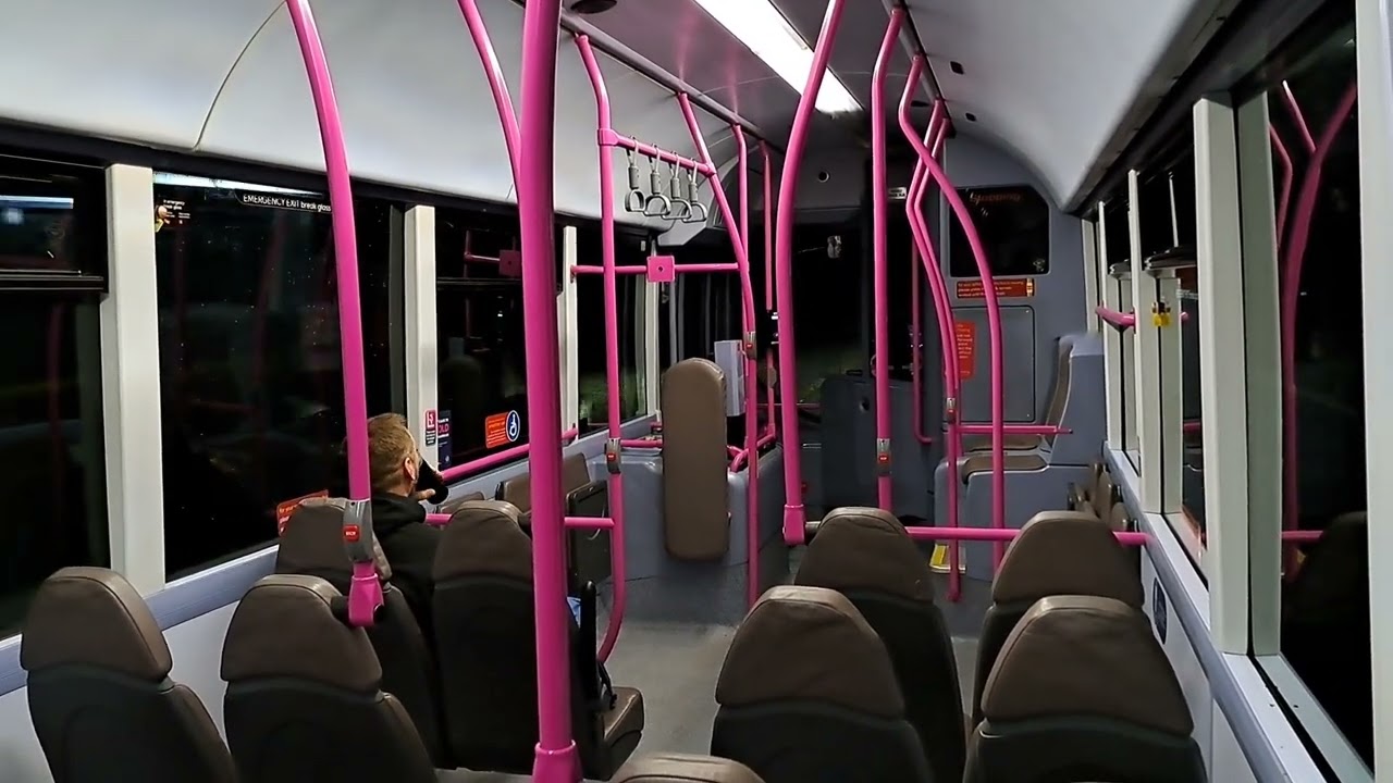 Single decker bus travel.