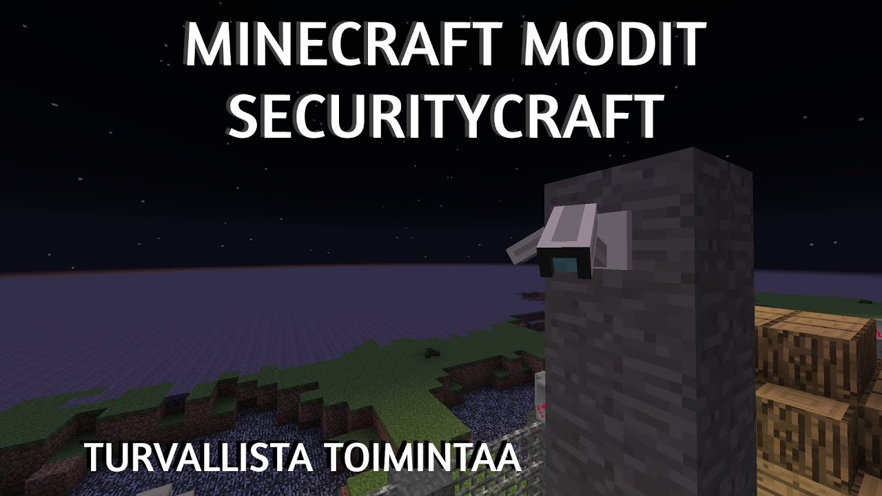 Turvallisuutta Kehiin! l Modi esittelyt #001 l SecurityCraft