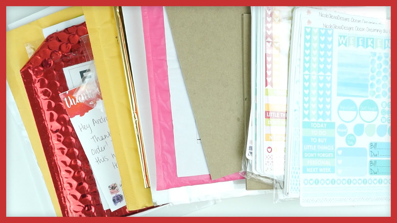 HUGE ETSY STICKER HAUL (Part 2)