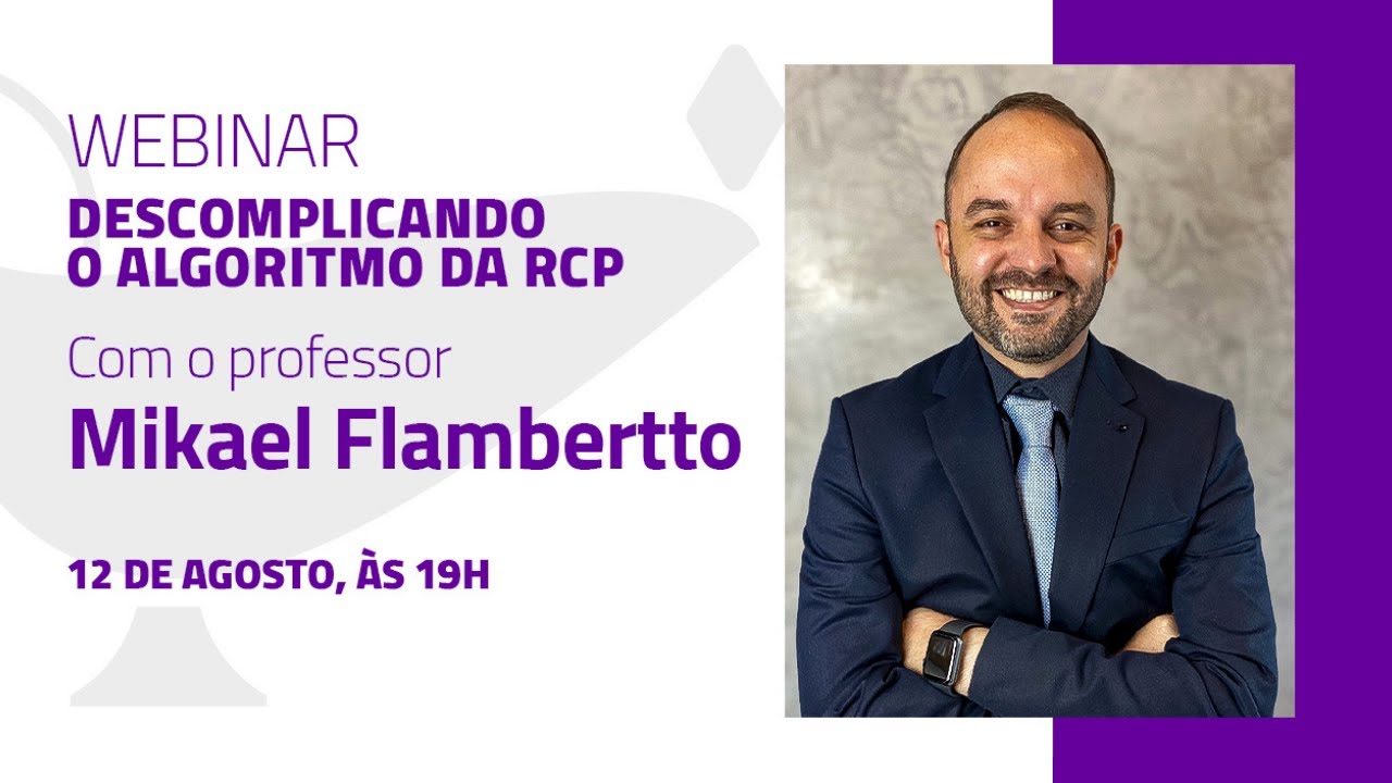 Webinar Descomplicando o Algoritmo da PCR | Mikael Flambertto