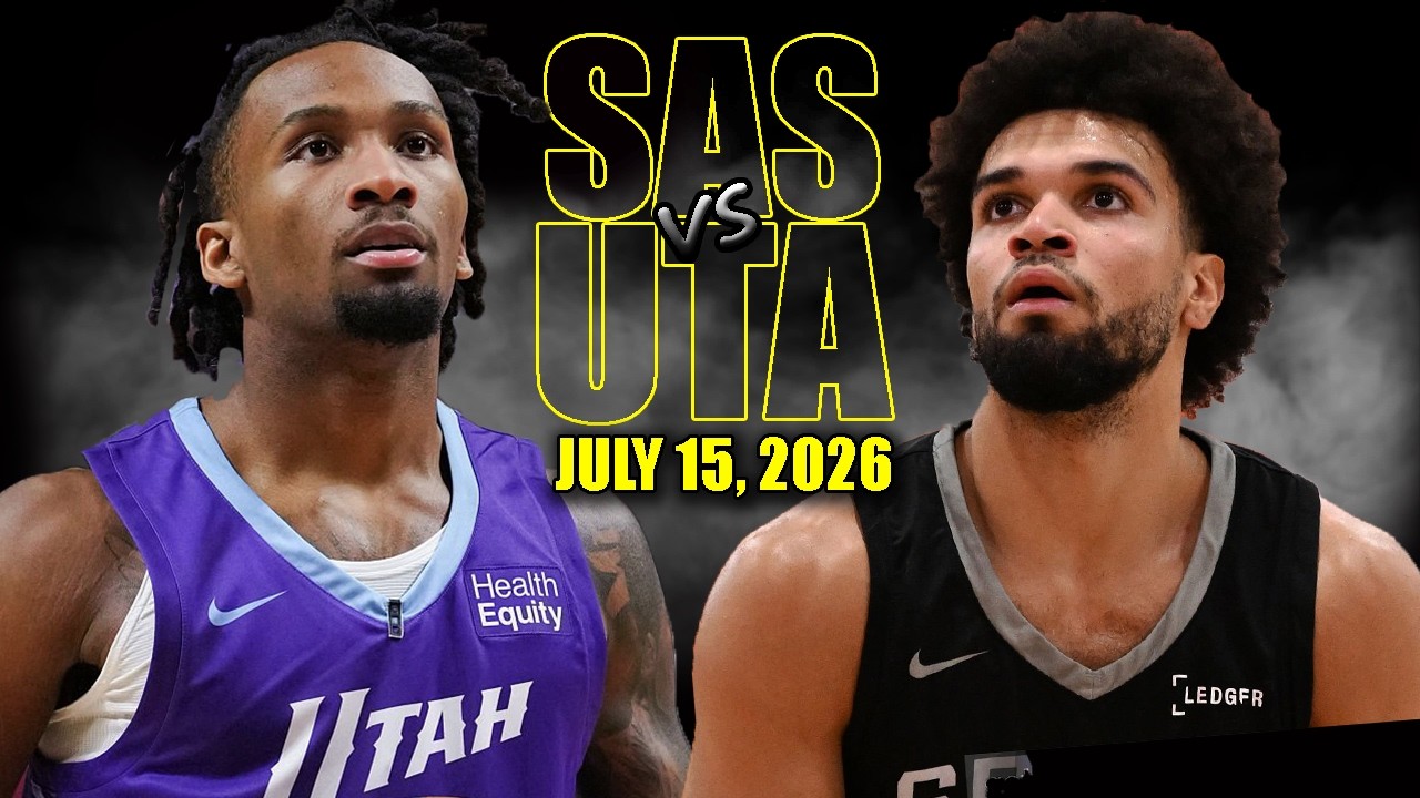 San Antonio Spurs vs Utah Jazz Full Game Highlights - July 15, 2026 | NBA Summer League