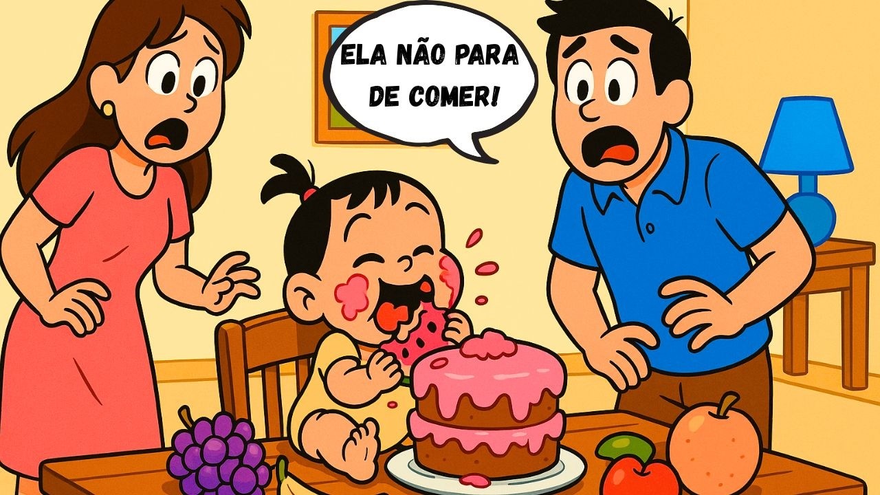 A HORA DO ALMOÇO DOS BEBÊS