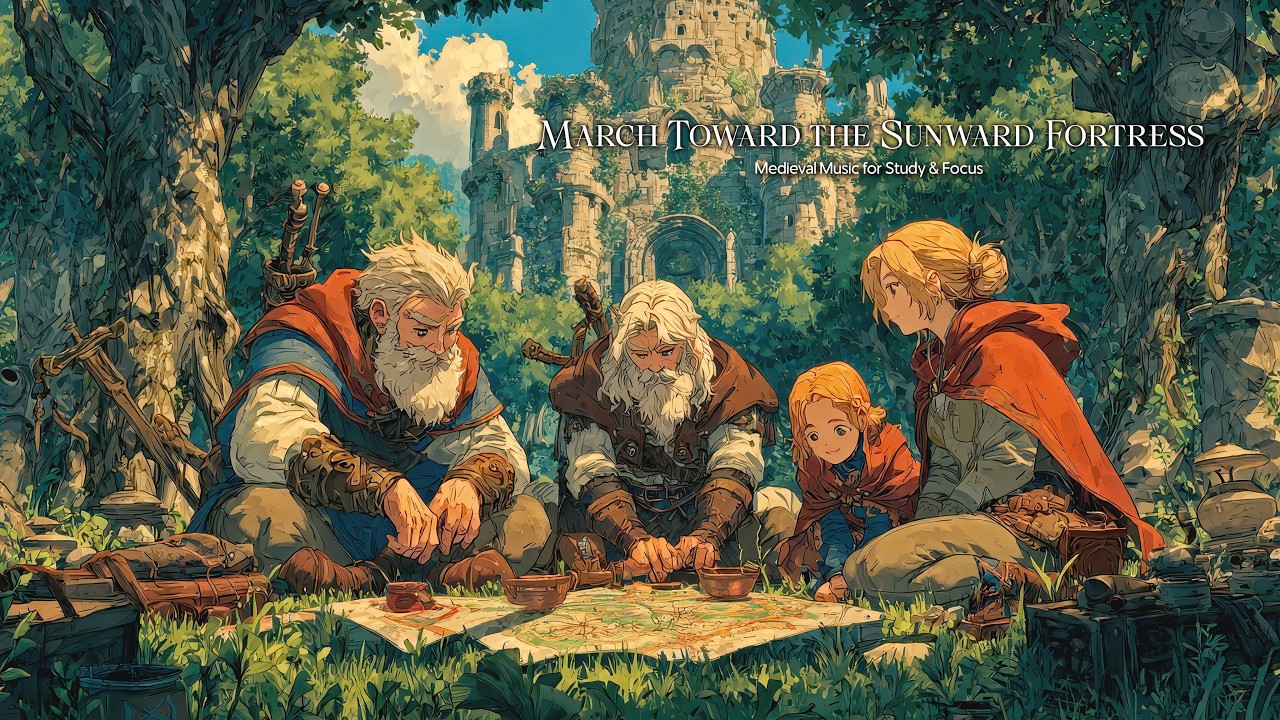 Medieval Music for Study & Focus | March Toward the Sunward Fortress