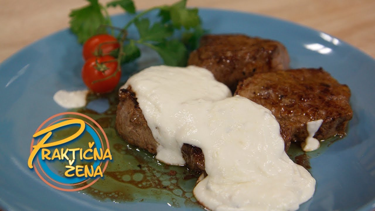 Praktična žena - Biftek u sosu od gorgonzole