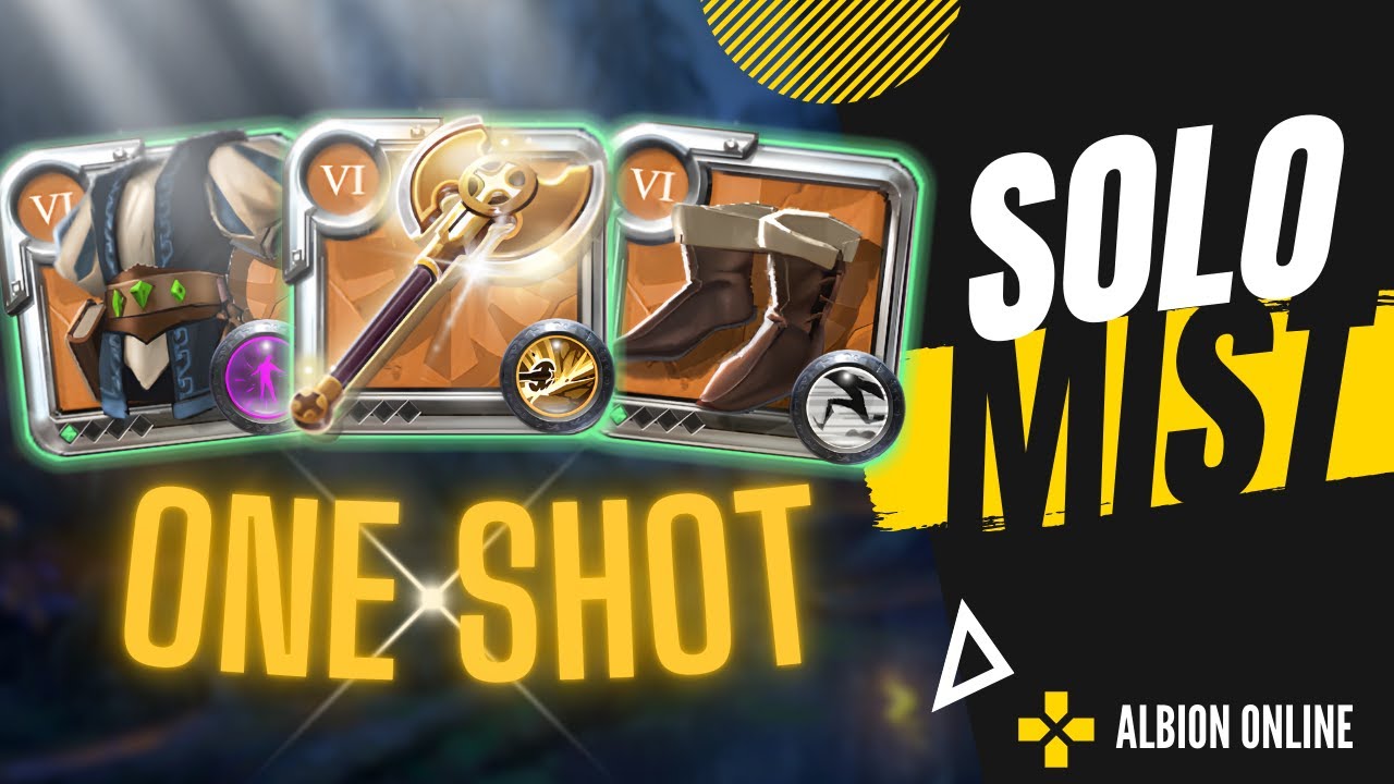 BUILD 6.1 ONE SHOT - DESTRUI GERAL NAS BRUMAS | ALBION ONLINE