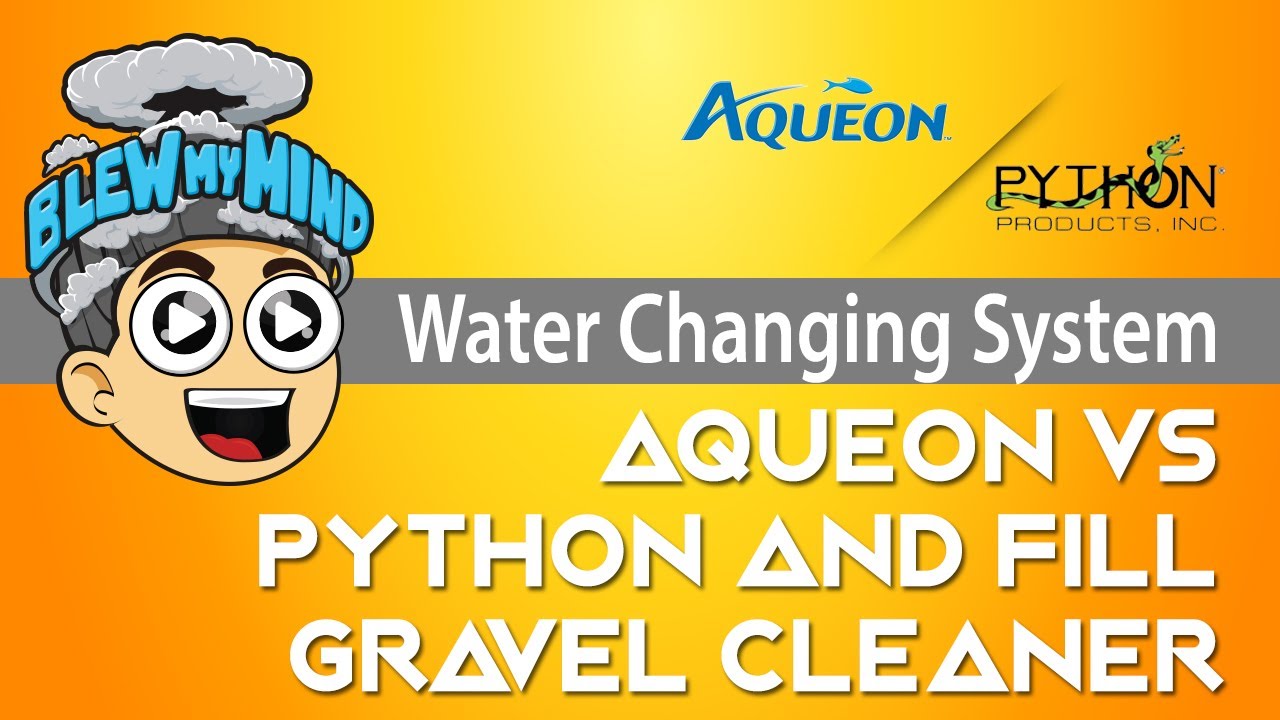Aqueon Aquarium Water Changer vs Python No Spill Clean and Fill Gravel Cleaner Review