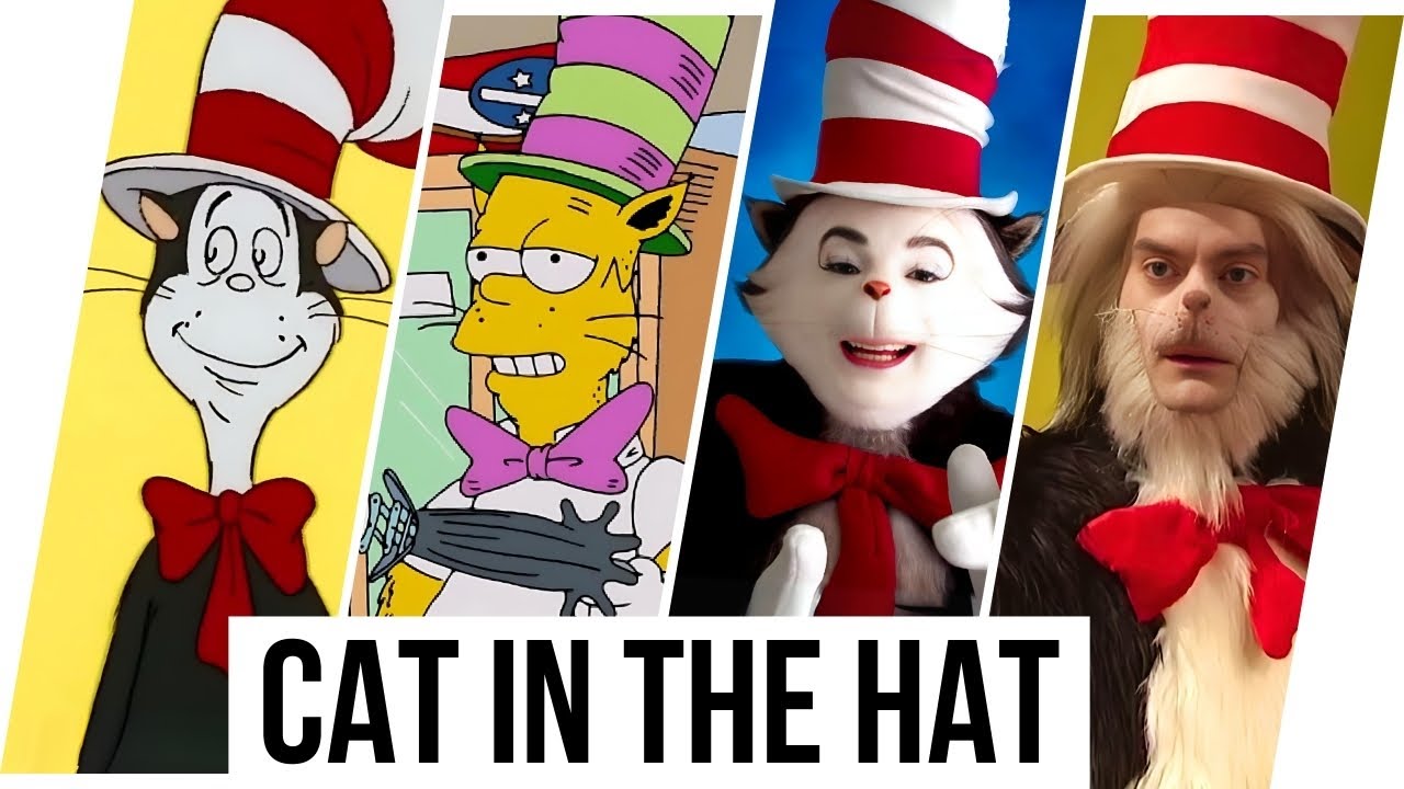 The Cat in the Hat Evolution (1971-2023)