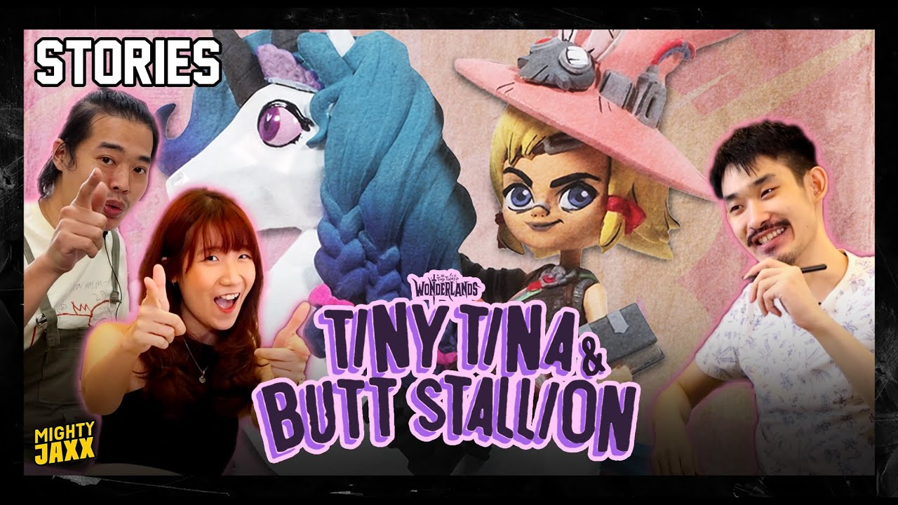 Tiny Tina & Butt Stallion: Making of the 8&rdquo; Figure | Tiny Tina's Wonderlands | Mighty Jaxx | STORIES