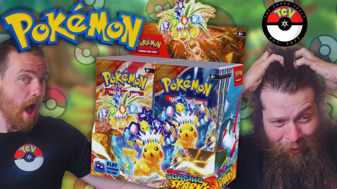 🔥 Unboxing the Most INSANE Surging Sparks Booster Box! ⚡