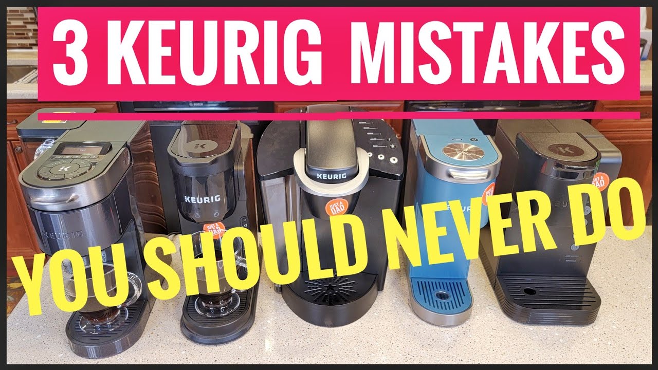 👉 3 ошибки при приготовлении кофе в кофеварке Keurig, которые приведут к поломке вашей кофеварки!...