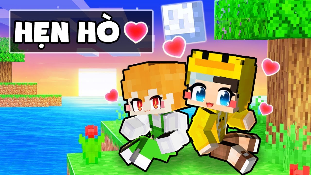MrVit thử thách 1 ngày HẸN HÒ với Kamui TV trong Minecraft ???