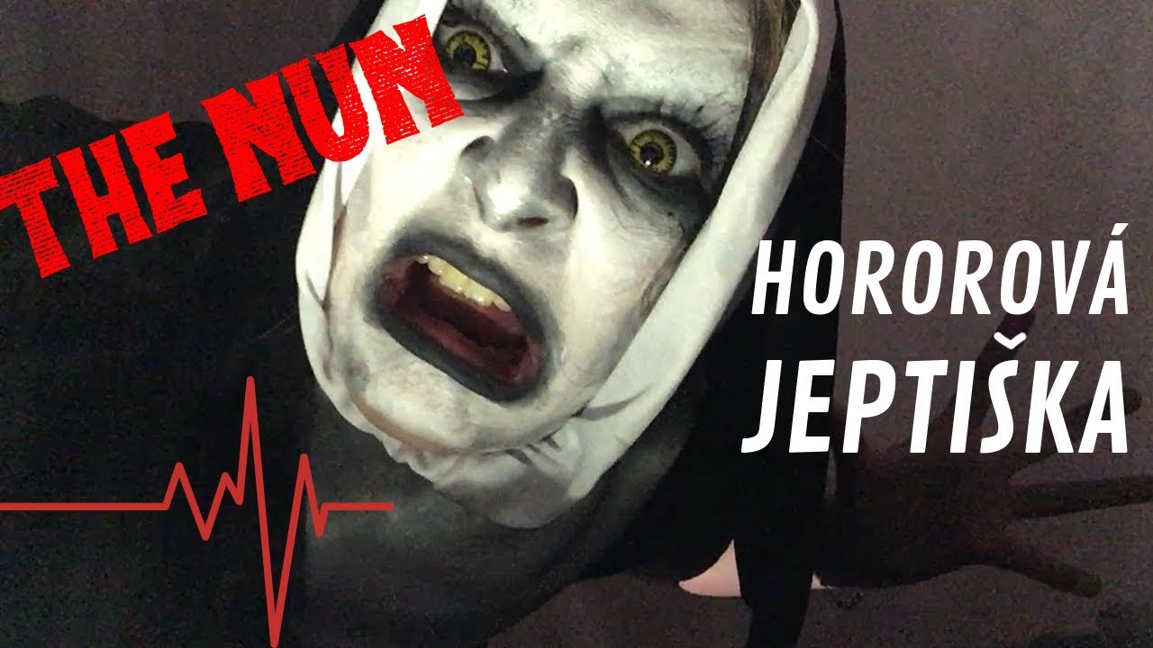 The Nun - Hororov&aacute; jepti&scaron;ka make up tutorial | PARTYZON.cz