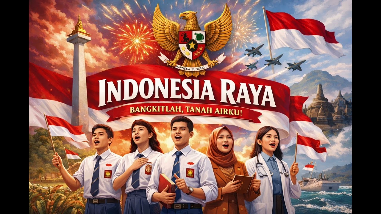 LAGU INDONESIA RAYA (Instrumen) 