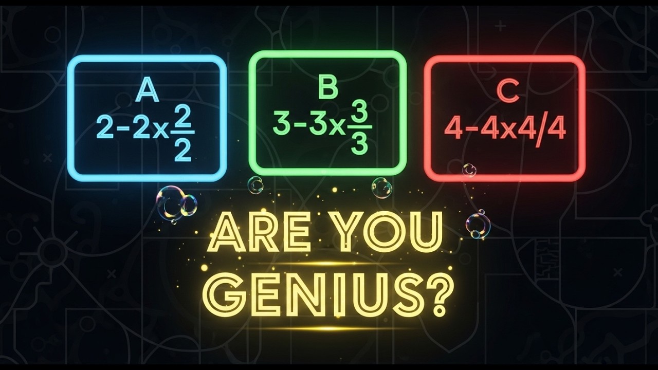 Live brain teaser | Quiz | IQ Test | Math