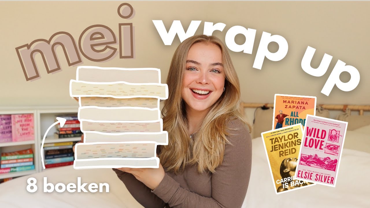 de 8 boeken die ik heb gelezen in mei 🌷| maandelijkse wrap up
