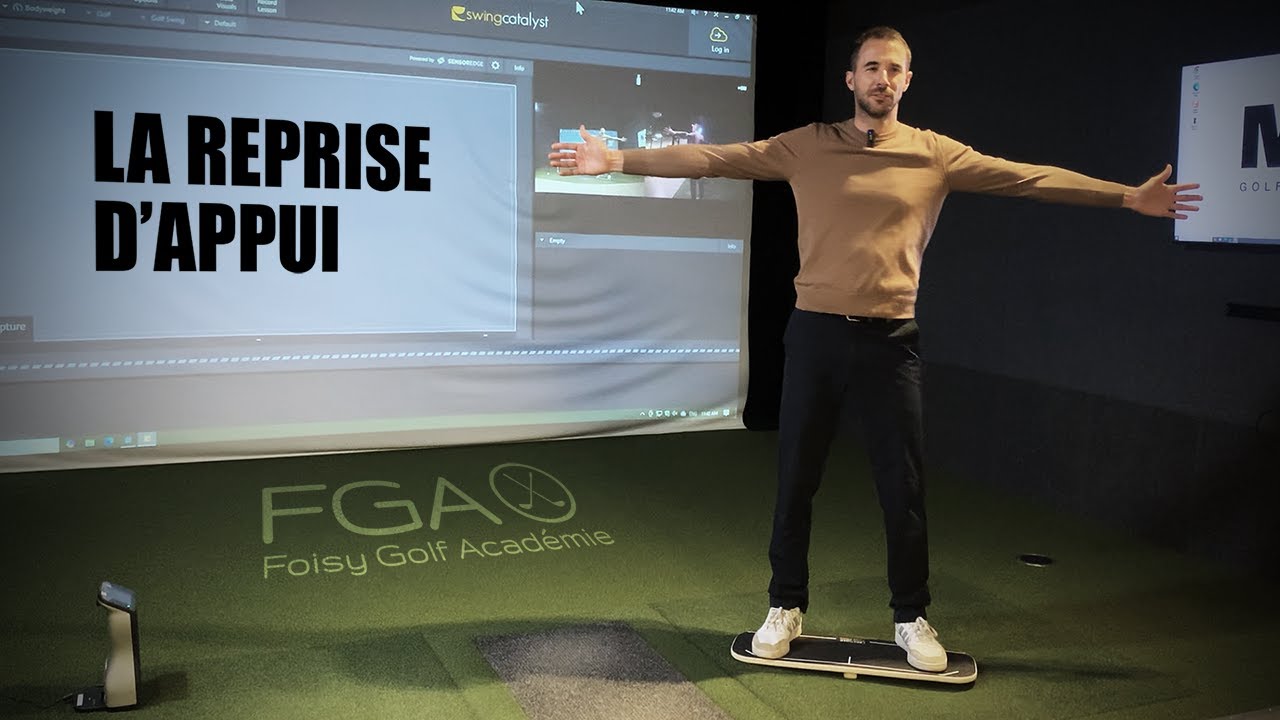 La reprise d'appui dans l'élan de golf