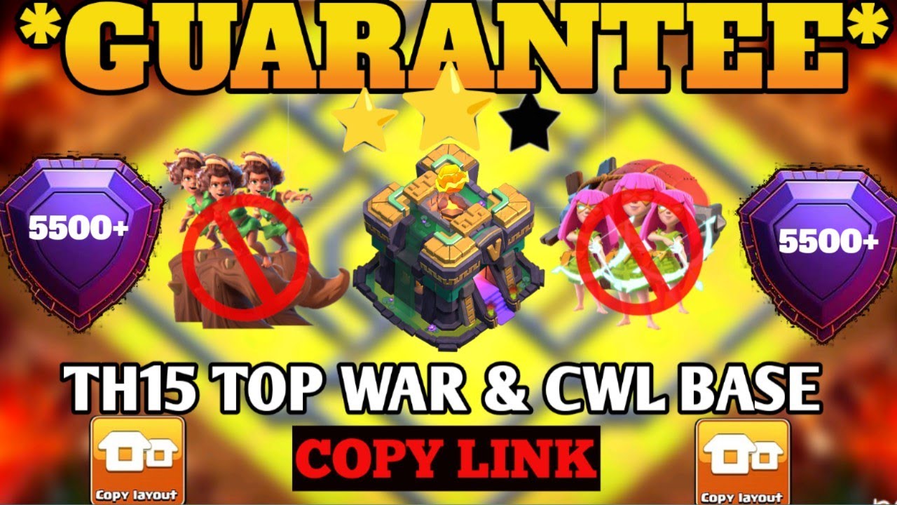 TOP 15 BEST TH14 WAR BASE WITH LINK || TH14 WAR / CWL BASE ANTI BLITCHER || TH14 NEW BASE