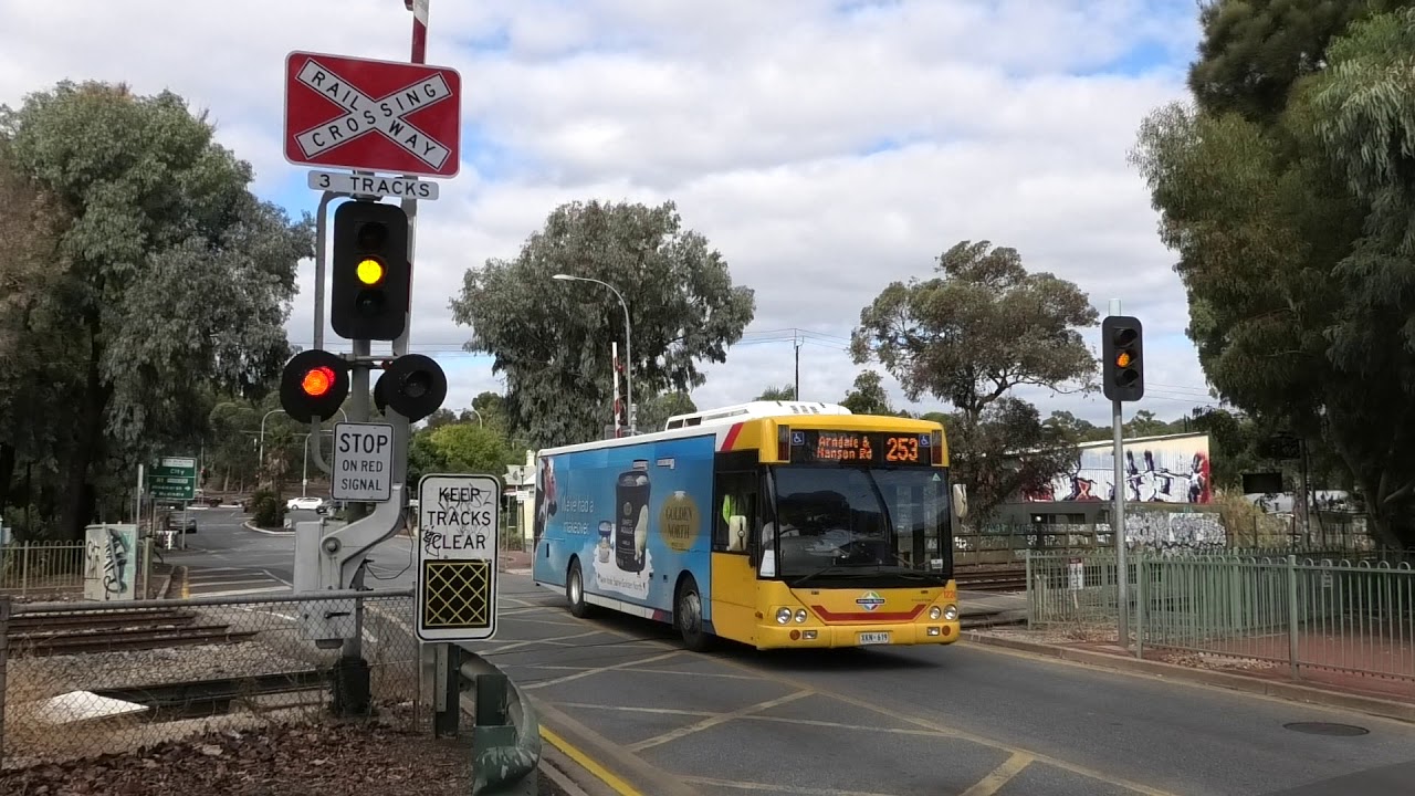 Level Crossing, Ovingham SA, Australia.