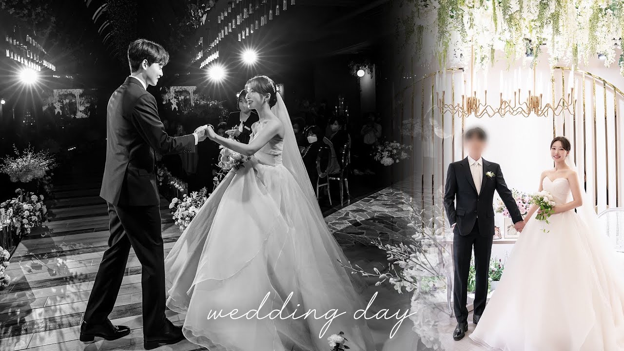 cc) 반응폭발💕다같이 즐긴 역대급 칭찬받은 결혼식날💍ㅣ강아지화동, 신랑축가,단체축무,신부입장곡추천ㅣ아랑