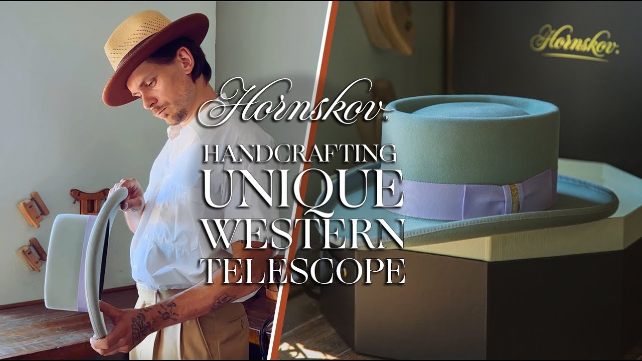 How we handcraft fine custom western hats! ✨