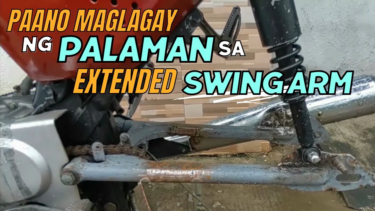 Extension ng swing arm para sa modified na classic motorcycle (PART 1) |TMX 155