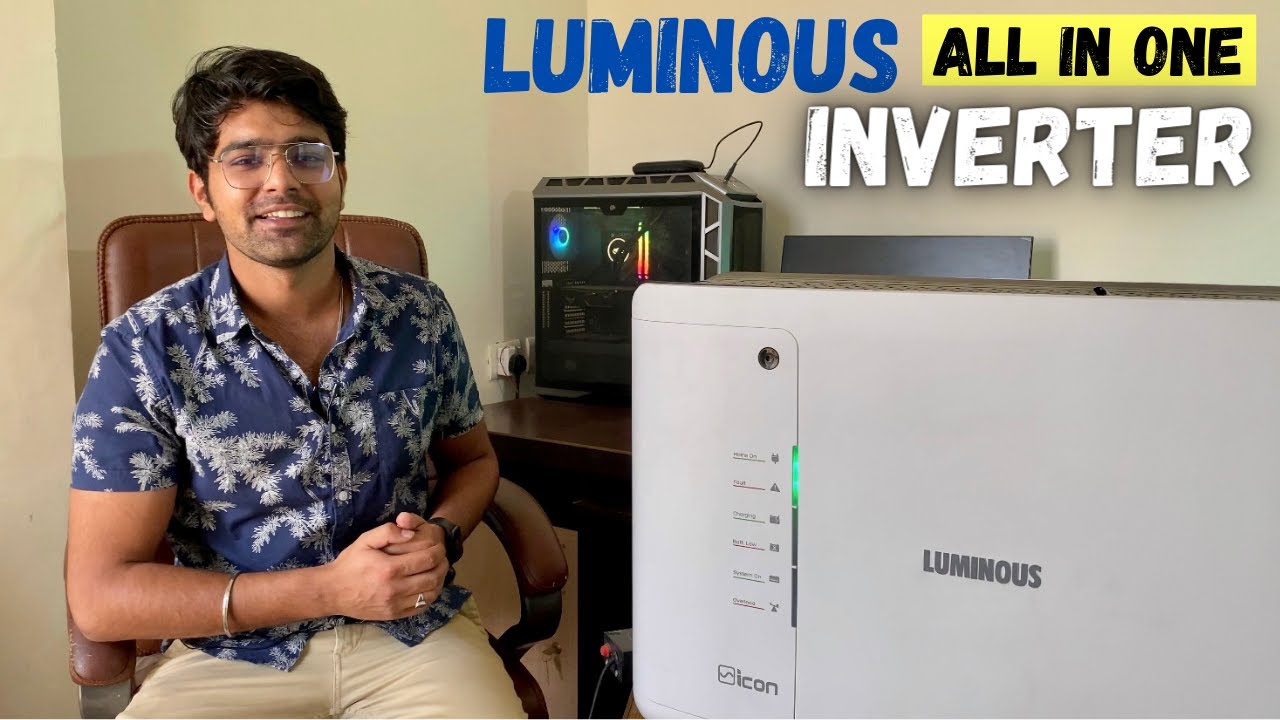 LUMINOUS ICON 1100⚡Best Inverter For Home/Office | Luminous Icon 1100 Inverter Battery Review