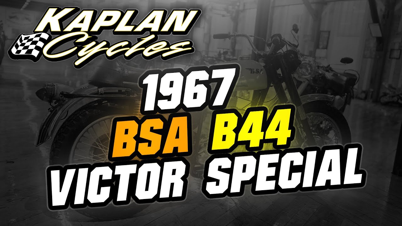 1967 BSA B44 Victor Special