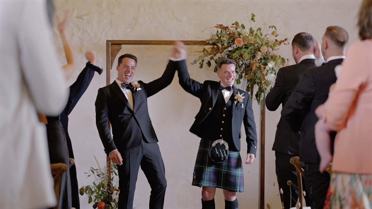 Cow Shed Crail Wedding Video // Ben & Fergal Highlights