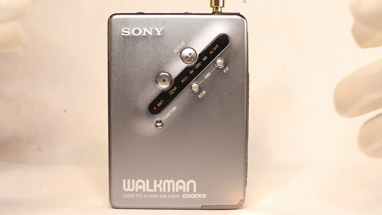 Sony Walkman Cassette Player WM-EX670 - (Fully Operational) Serial No: 35565