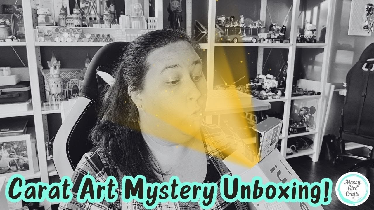 Unboxing A Mystery Diamond Painting from Carat Art!