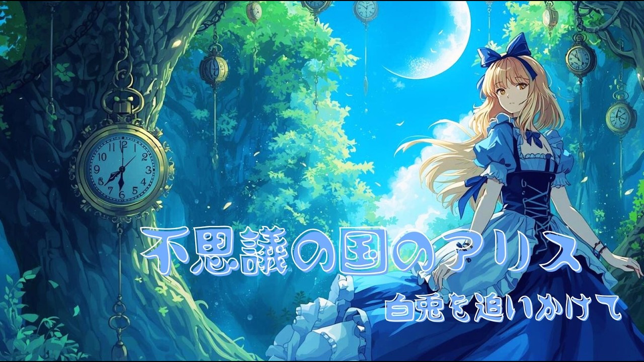 【ケルト音楽/作業用BGM】白うさぎを追いかけて｜不思議の国のアリス（昼・集中）｜Fantasy Celtic Music