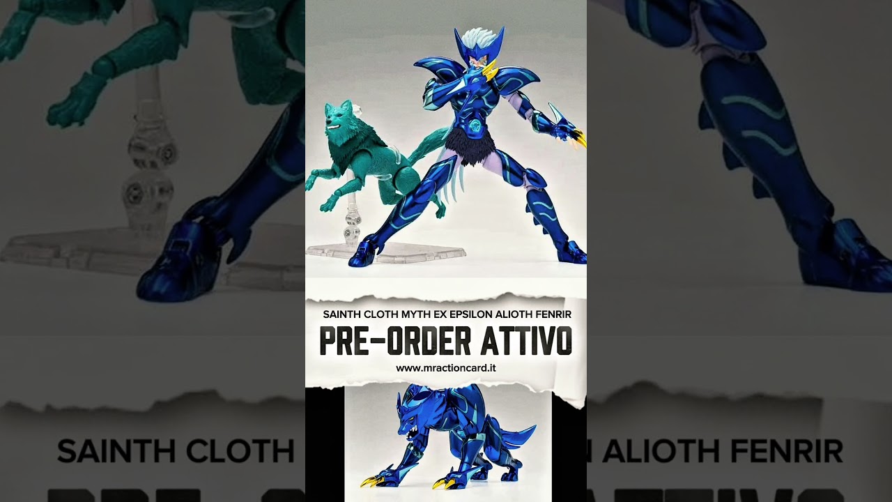 Epsilon Alioth Fenrir Saint Cloth Myth EX- Bandai🤩🤩