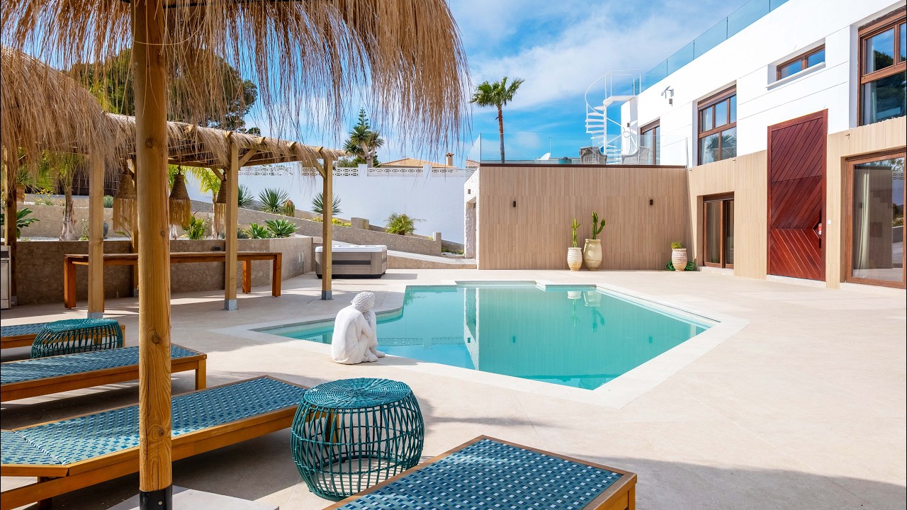 Modern Ibiza-Style Villa in Altea | Costa Blanca